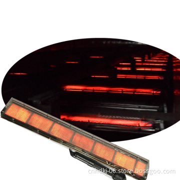 Industrial Food baking drying tunnel iron gas stove burner